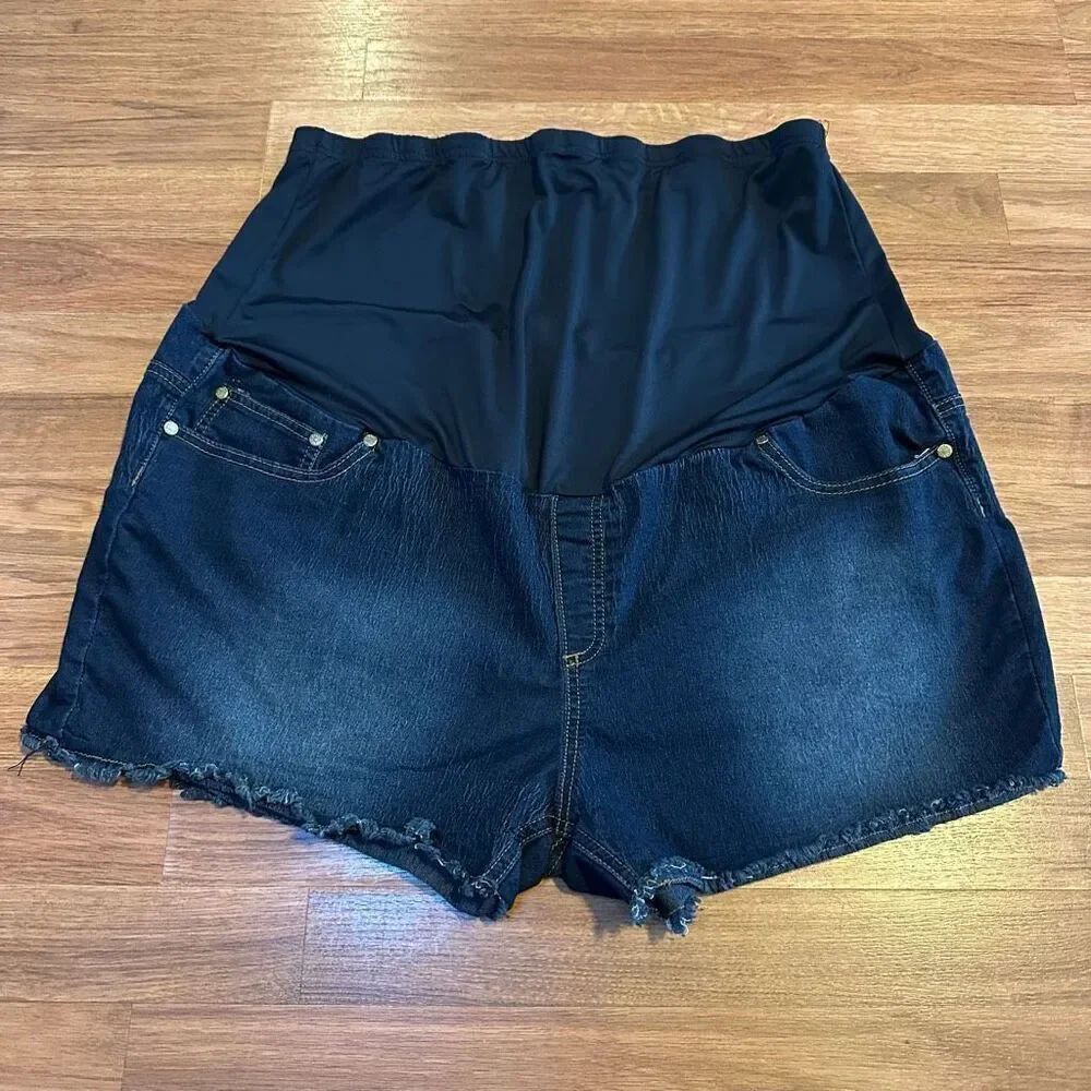 Oh Mamma Maternity Shorts | Maternity Size 2XL